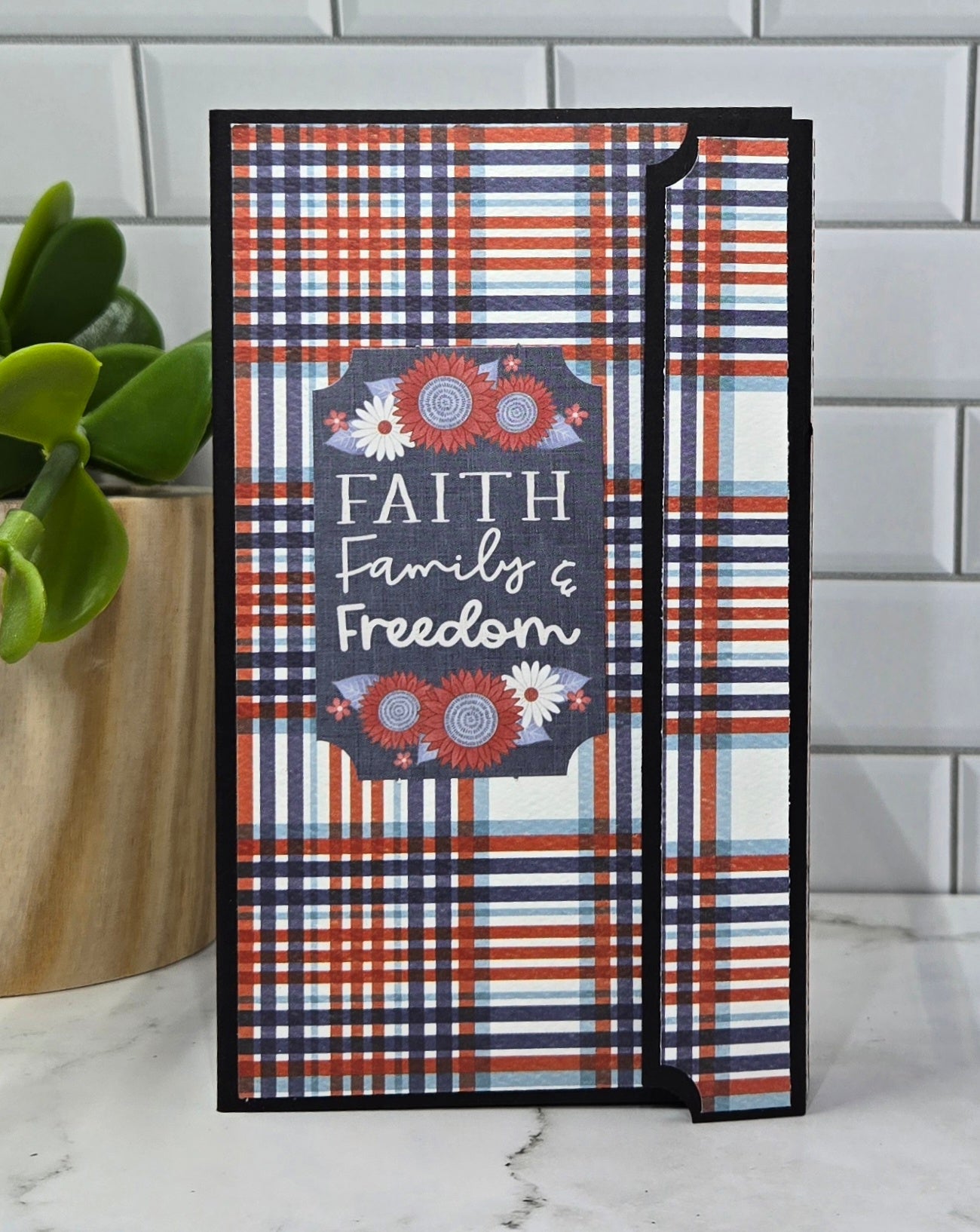 Mini Notepad Holder - America