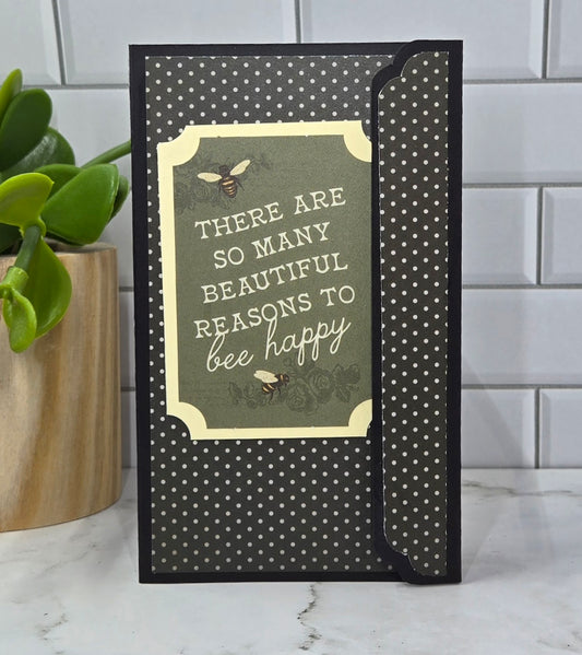 Mini Notepad Holder - Bee